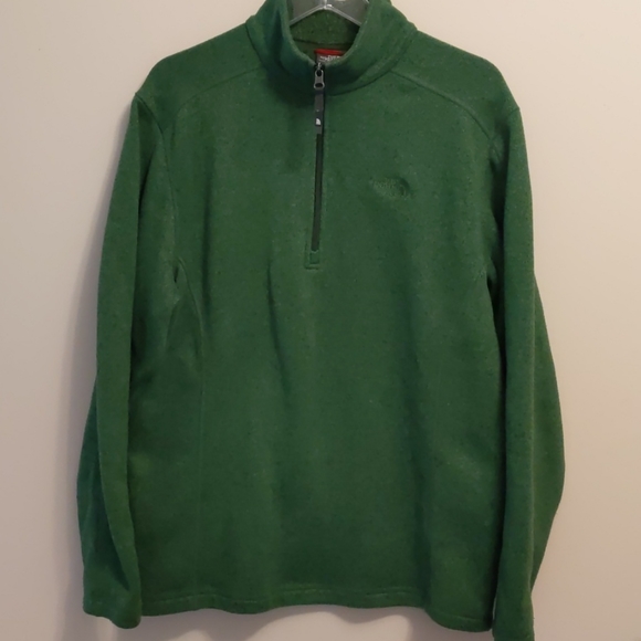 Men's M North Face 1/4 Zip Fleece - Picture 1 of 5